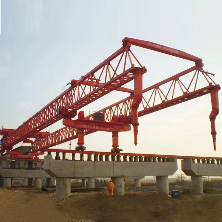 Concrete 260t Highway Railway Bridge Beam Launcher Crane Price for Girder Erection